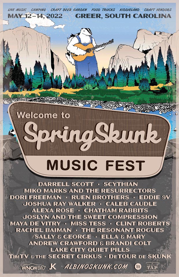 ALBINO SKUNK MUSIC FESTIVAL - October 4th-6th at The Farm in GREER